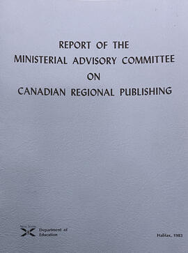 Ministerial Advisory Committee on Canadian Regional Publishing